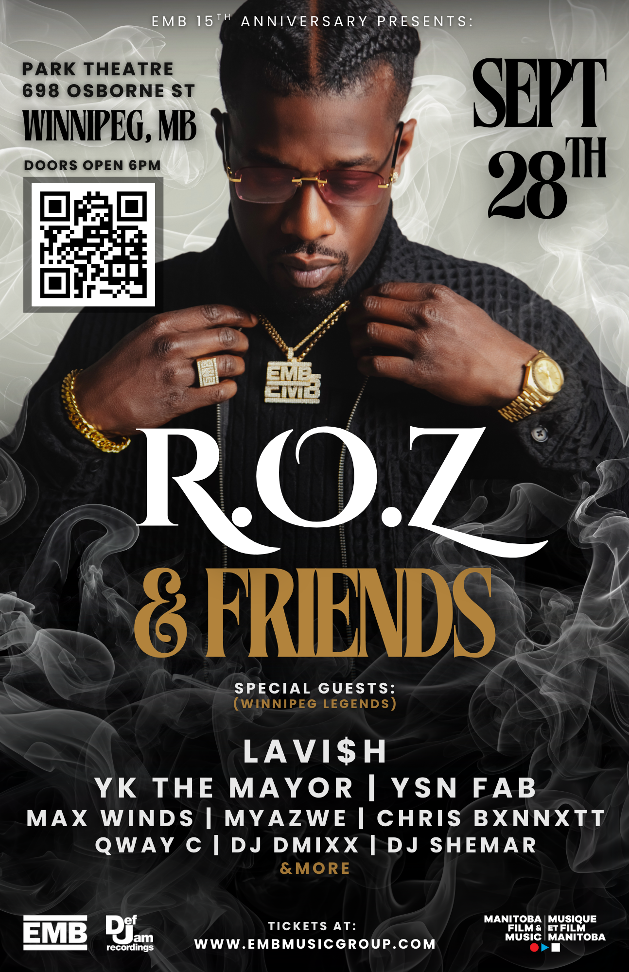 TATRAS×Mr.Saturday EMB 15th Anniversary Presents: R.O.Z & FRIENDS - Park