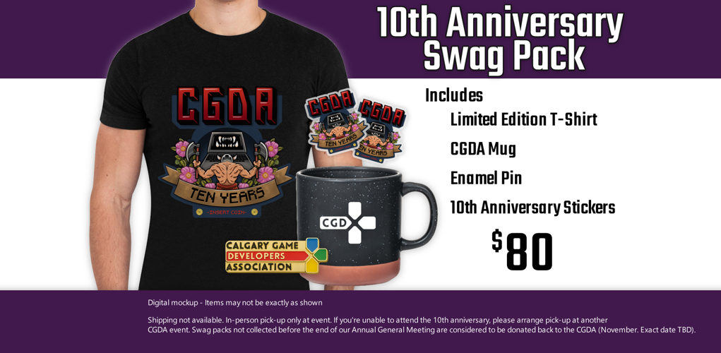 10th Anniversary Swag Pack