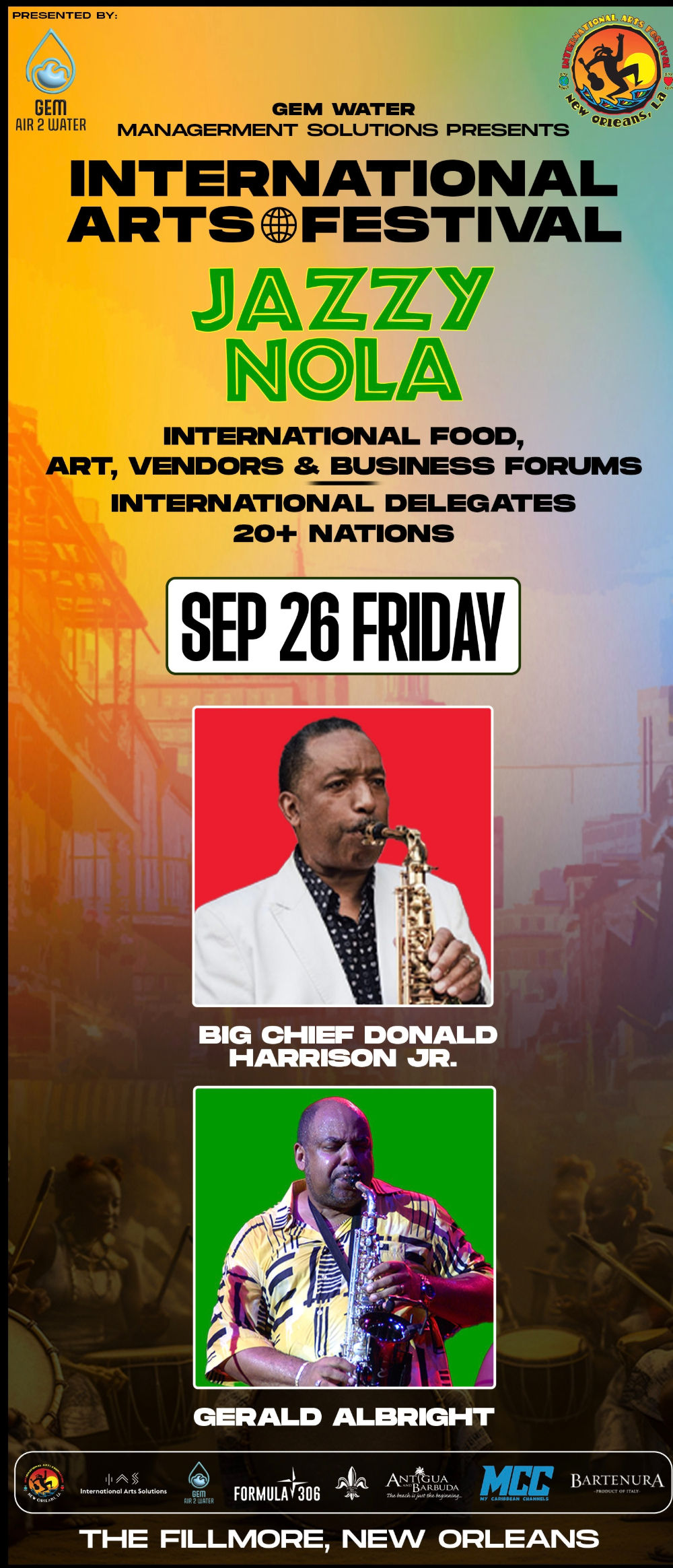 IAF Fillmore 2025 Flyer