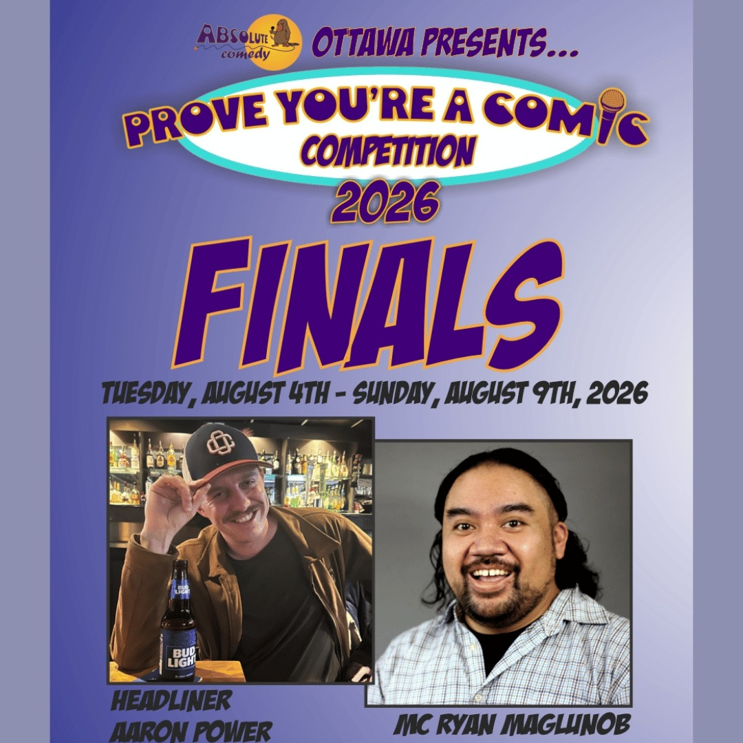 Prove You're a Comic Finals with Headliner Aaron Power and MC Ryan Maglunob