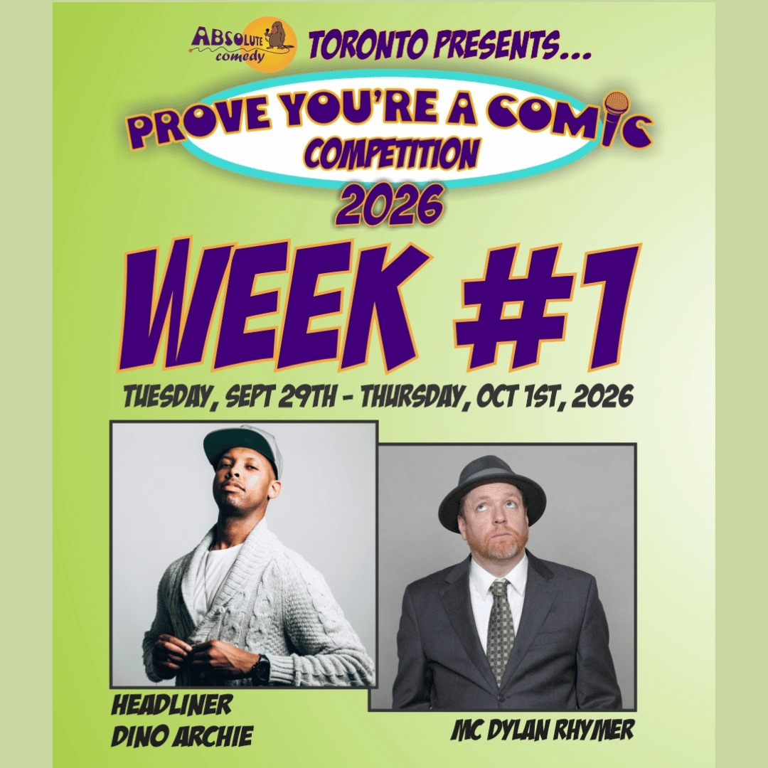 Prove You're a Comic Competition Week #1 with Dino Archie and MC Dylan Rhymer