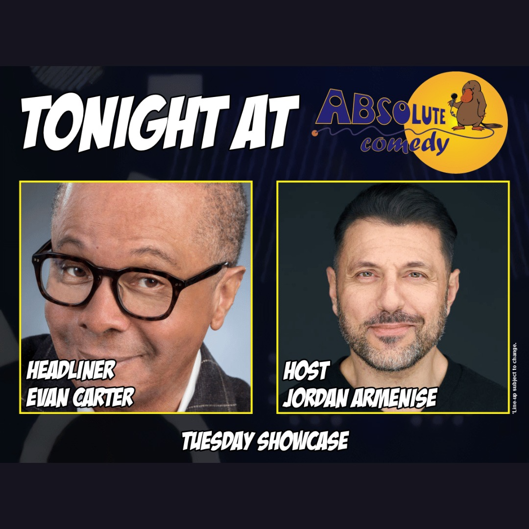 Absolute Comedy Ottawa: Headliner Evan Carter and MC Jordan Armenise