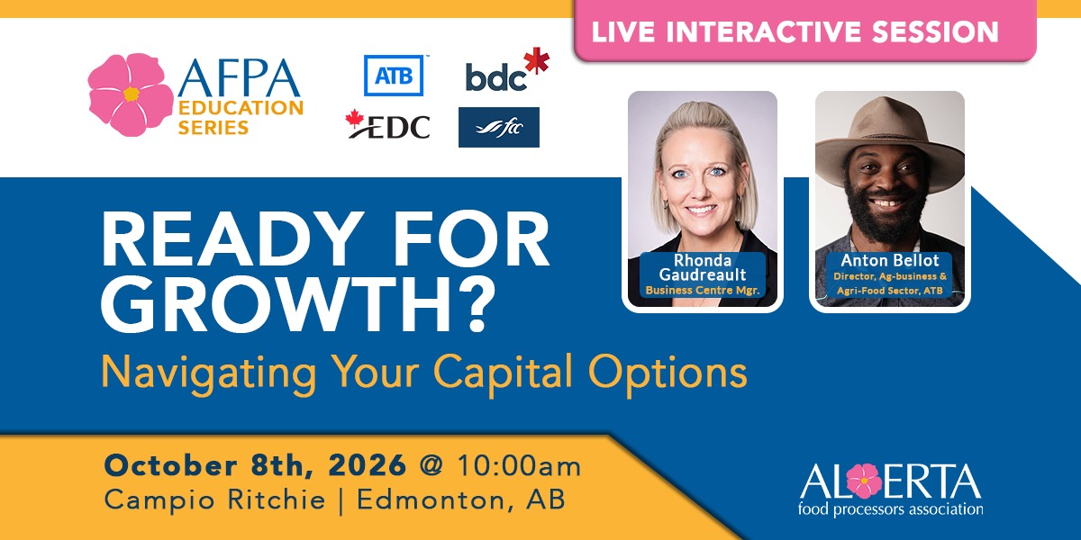 Ready For Growth?  Navigating Your Capital Options (Edmonton)