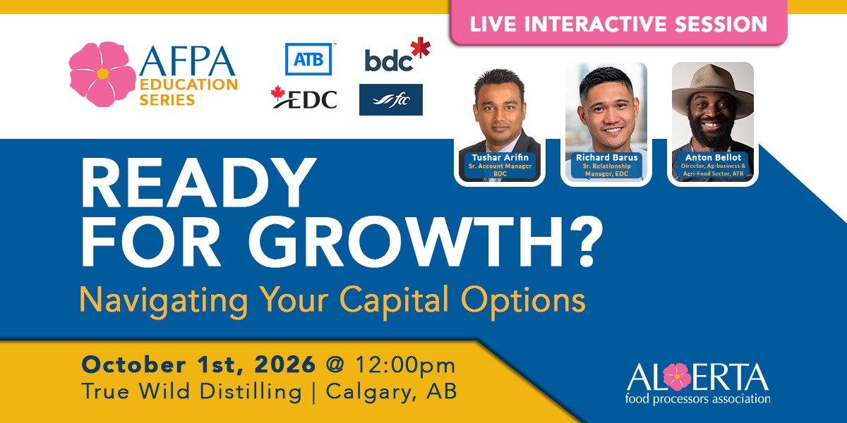 Ready For Growth?  Navigating Your Capital Options (Calgary)