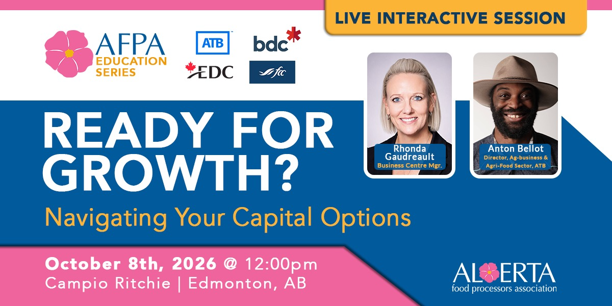 Ready For Growth?  Navigating Your Capital Options (Edmonton)