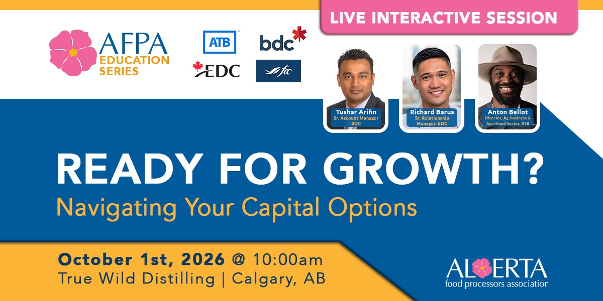 Ready For Growth?  Navigating Your Capital Options (Calgary)