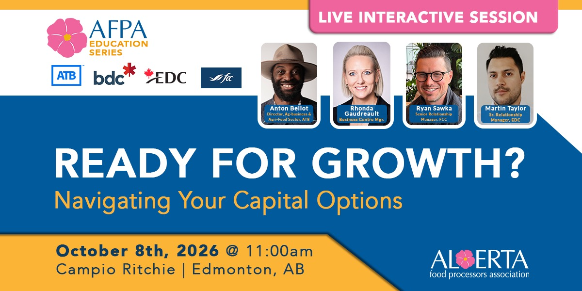 Ready For Growth?  Navigating Your Capital Options (Edmonton)