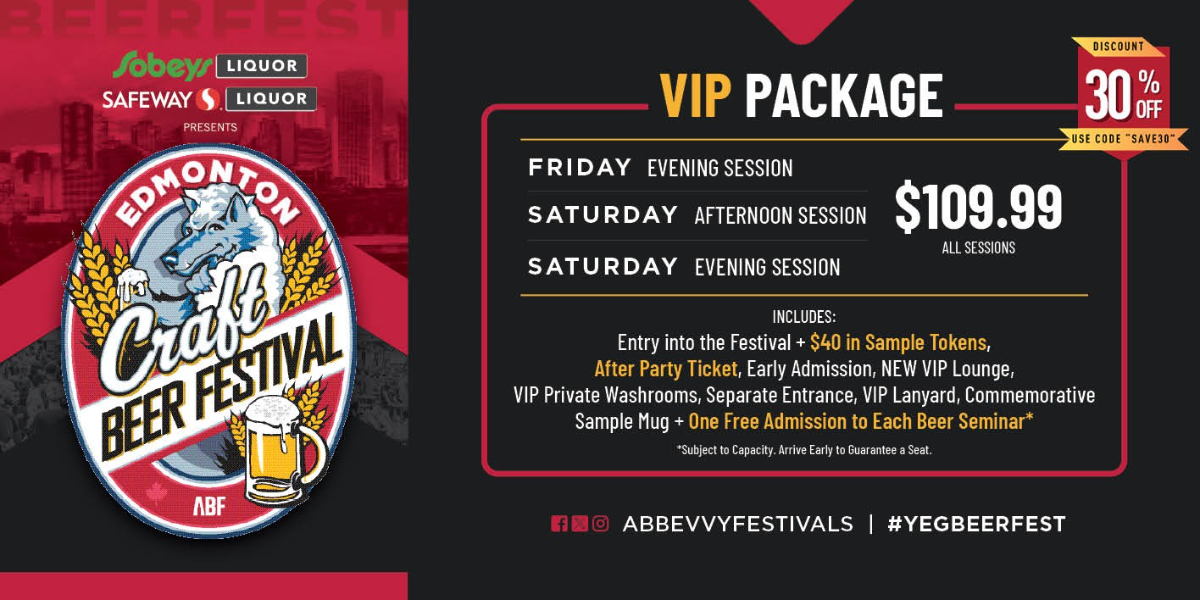 Edmonton Beerfest 2026 VIP Packages Edmonton Beerfest 2026 VIP Packages