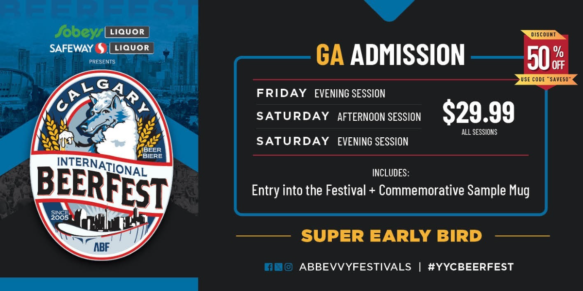 Calgary Beerfest 2026 GA Admission