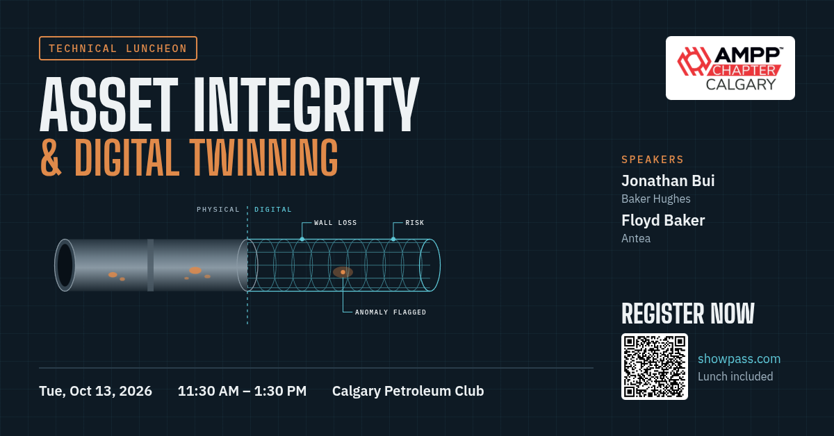Technical Luncheon: Asset Integrity Management and Digital Twinning
