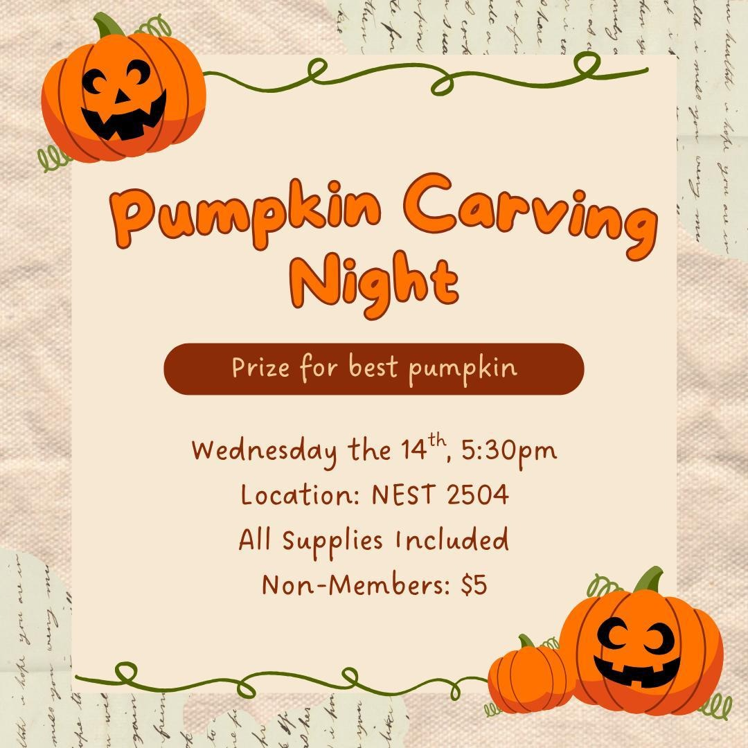Pumpkin Carving with Book Club