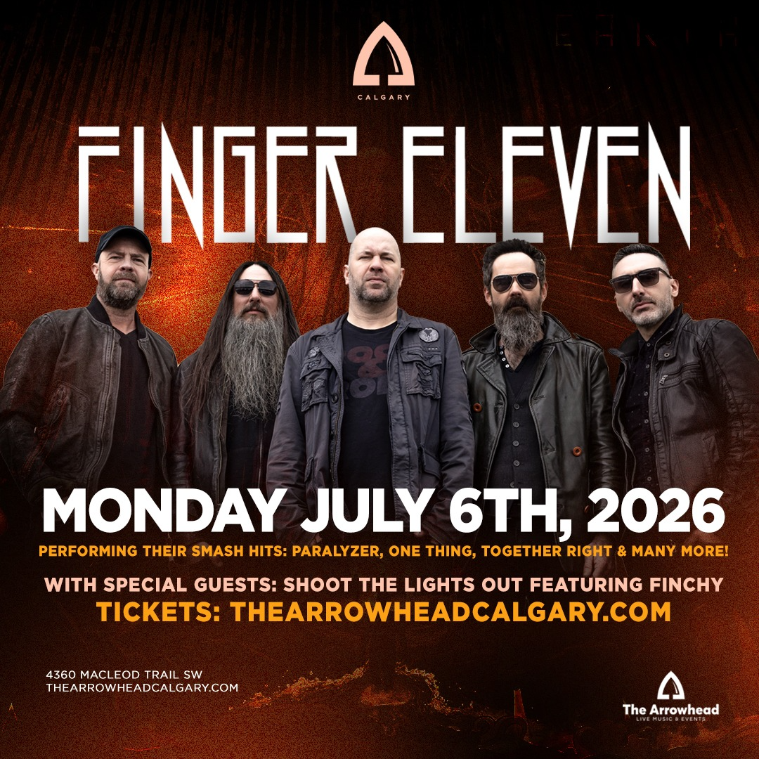FINGER ELEVEN Live In Concert - Calgary - Stampede 2026