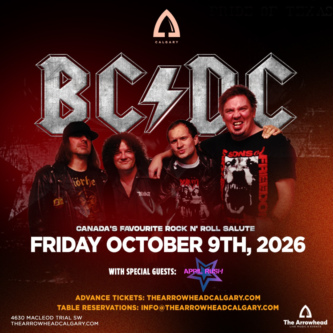 BC DC Live In Concert - With Special Guests: April Rush - CALGARY