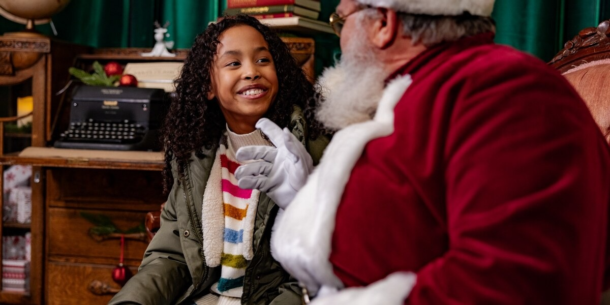 A Magical Moment with Santa A Magical Moment with Santa