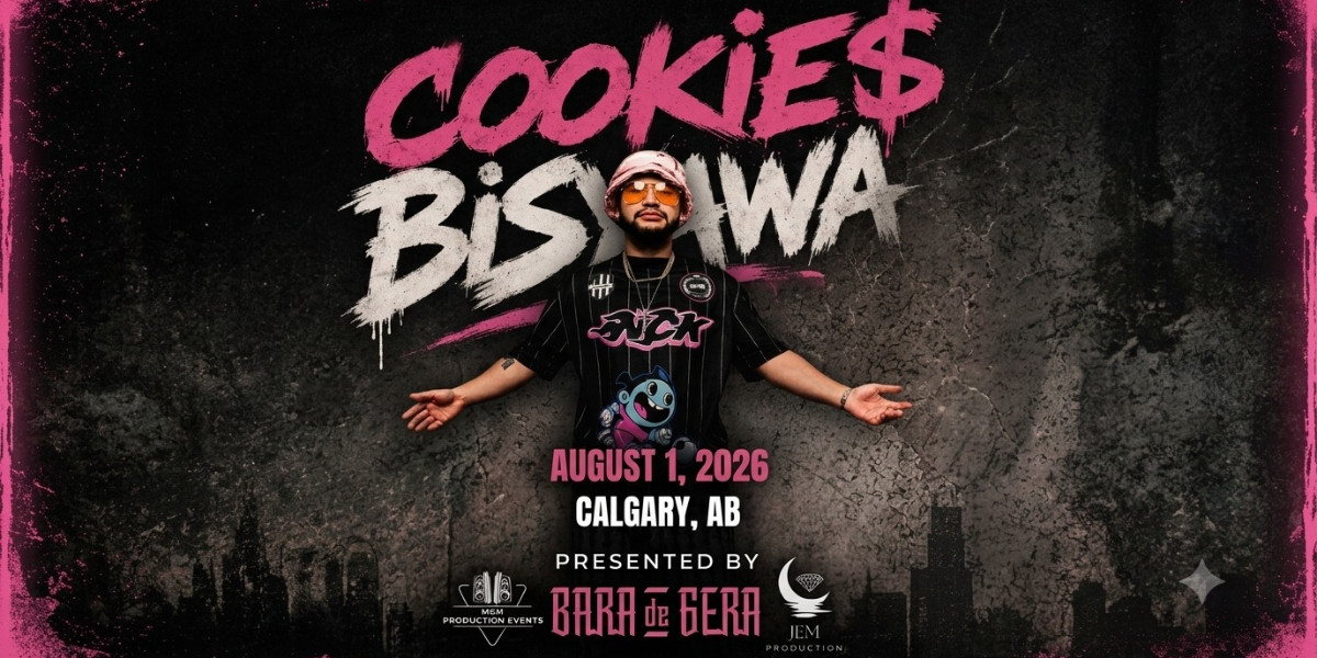COOKIE$: BISYAWA LIVE IN CALGARY event artwork from Showpass
