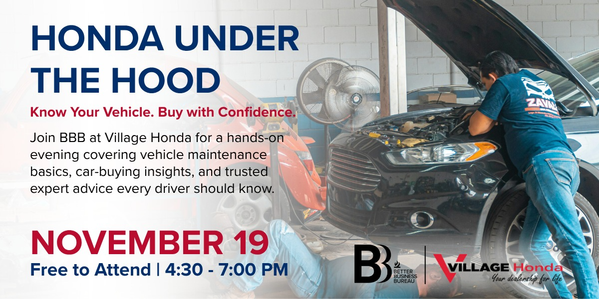 BBB elevate: Honda Under the Hood
