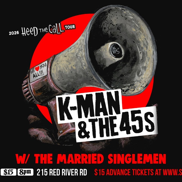 KMAN & THE 45s (ALL AGES) at BPP
