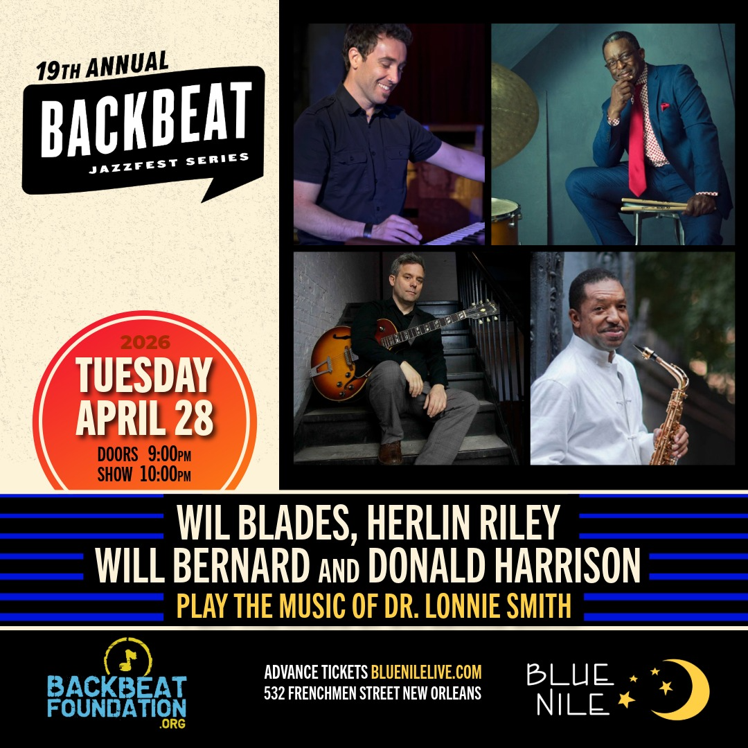 Wil Blades, Herlin Riley, Will Bernard and Donald Harrison
