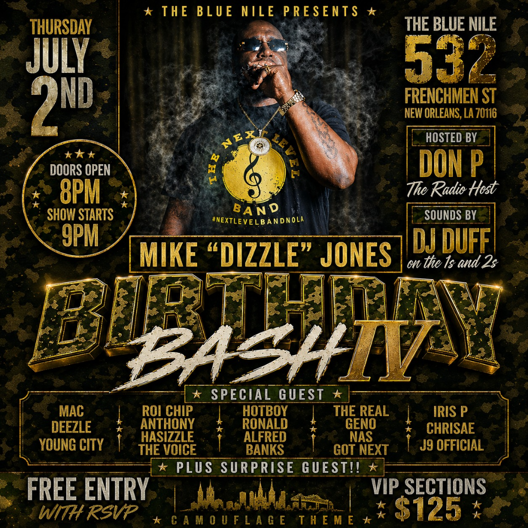 Mike "Dizzle" Jones Birthday Bash 2026