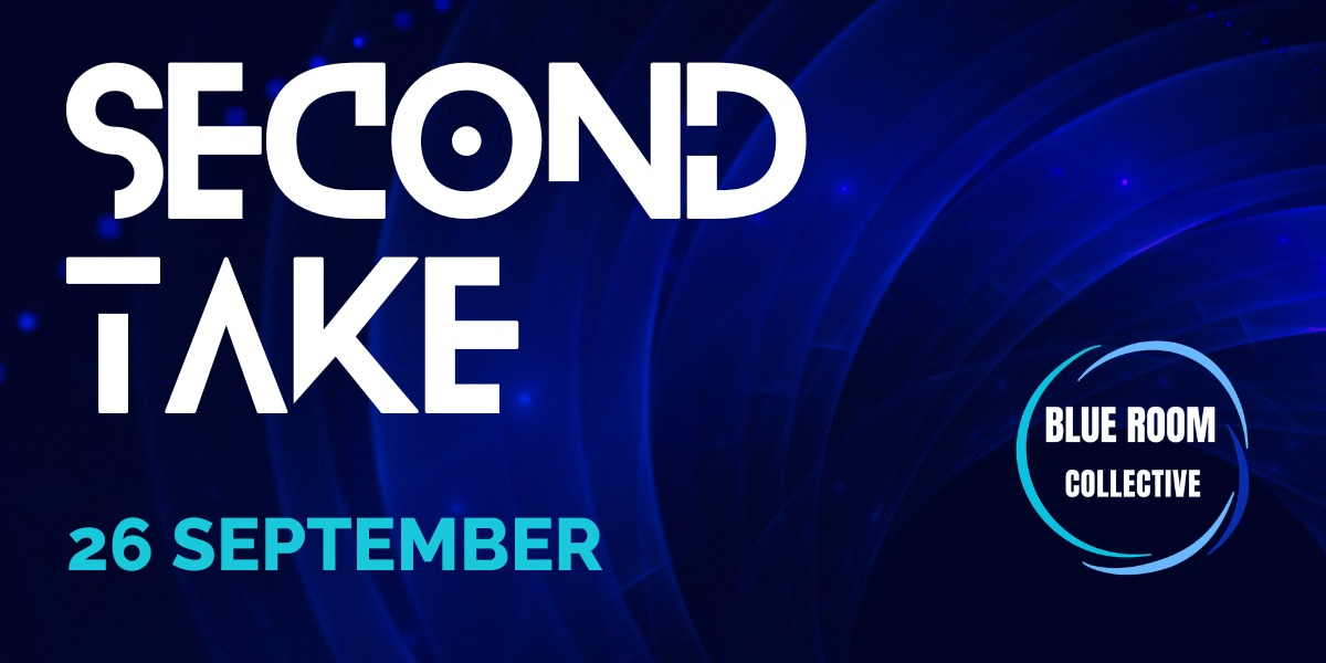 Blue Room I Second Take event artwork from Showpass
