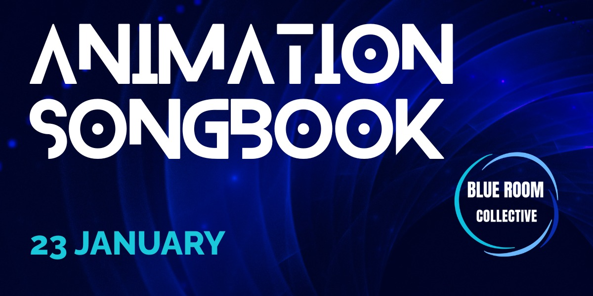 Blue Room V The Animation Songbook event artwork from Showpass