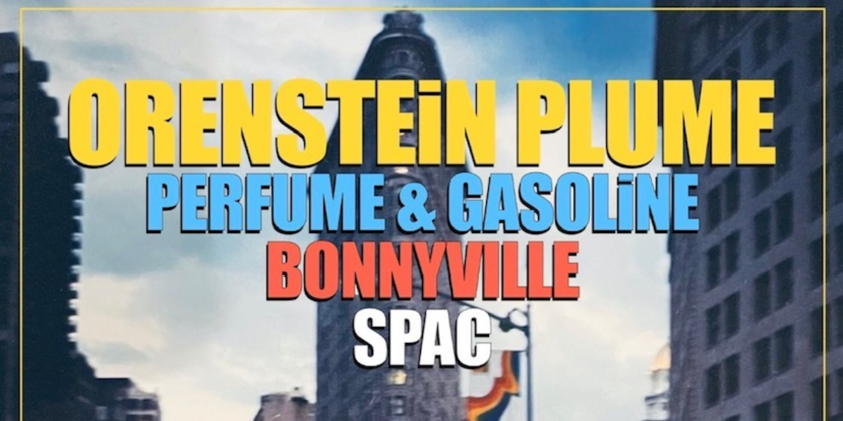 Mike Plume and Jenny Orenstein Perfume & Gasoline