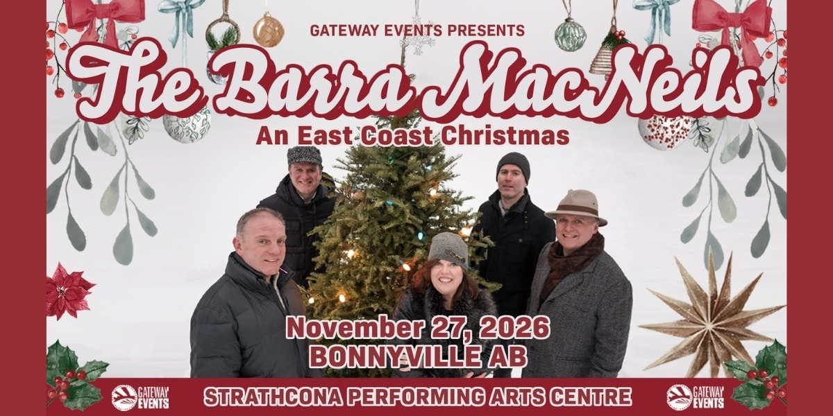 The Barra MacNeils event artwork from Showpass