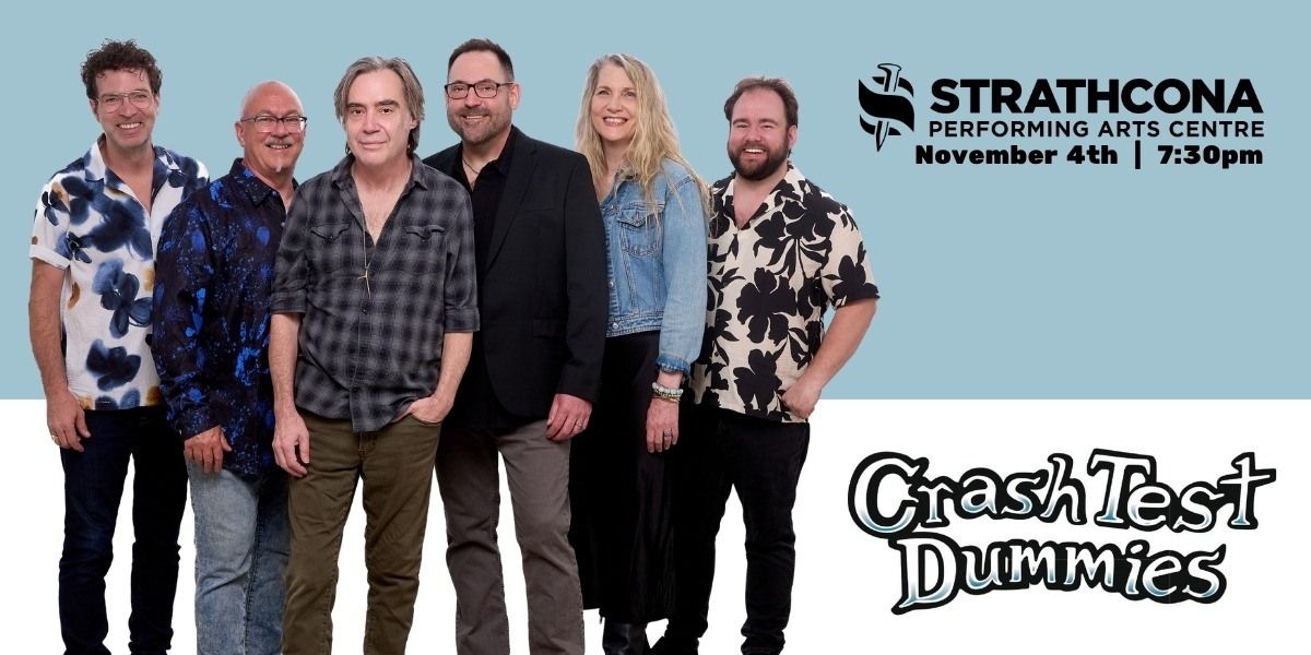 Crash Test Dummies event artwork from Showpass
