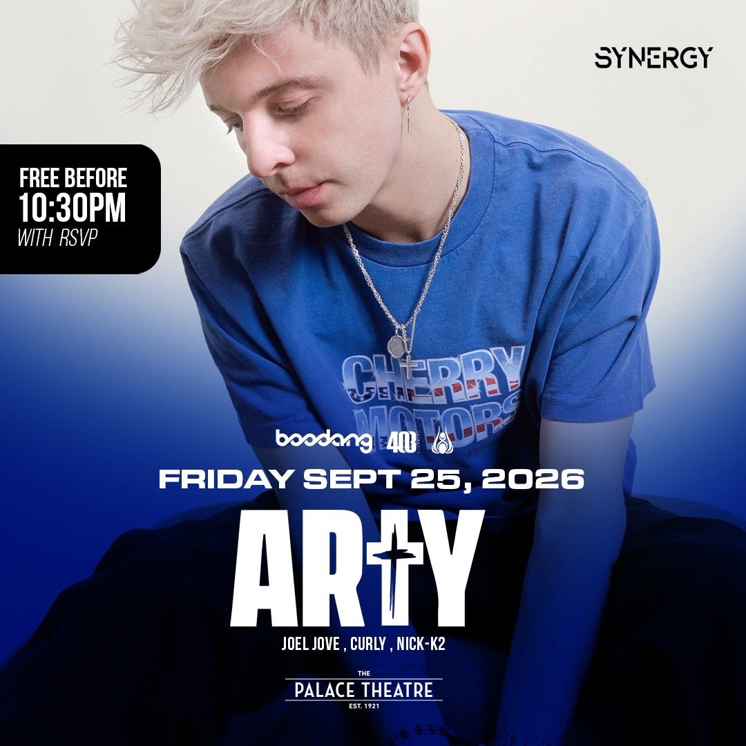ARTY Calgary event artwork from Showpass / Boodang