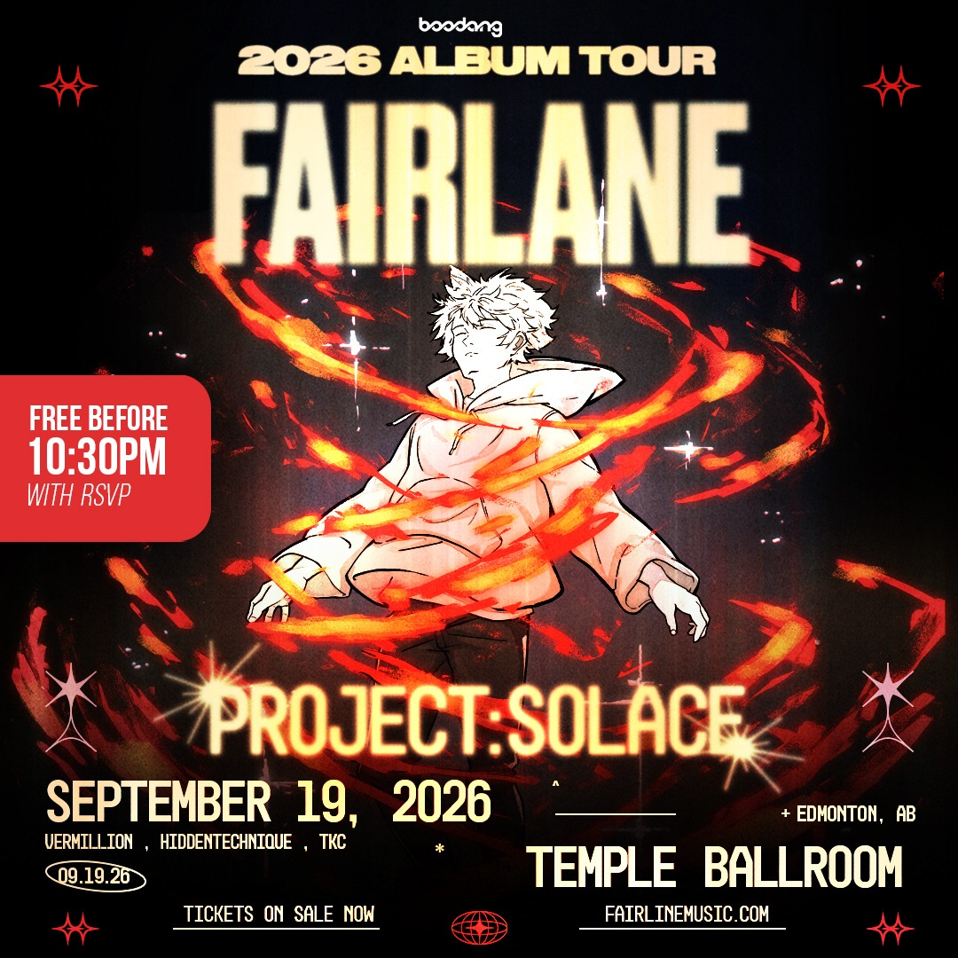 Fairlane Edmonton event artwork from Showpass / Boodang