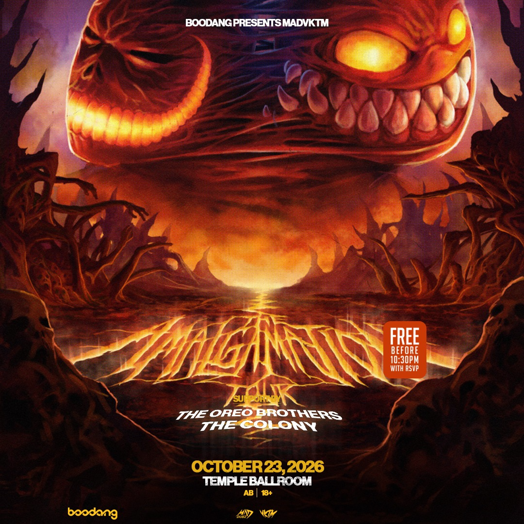 MADVKTM Edmonton event artwork from Showpass / Boodang