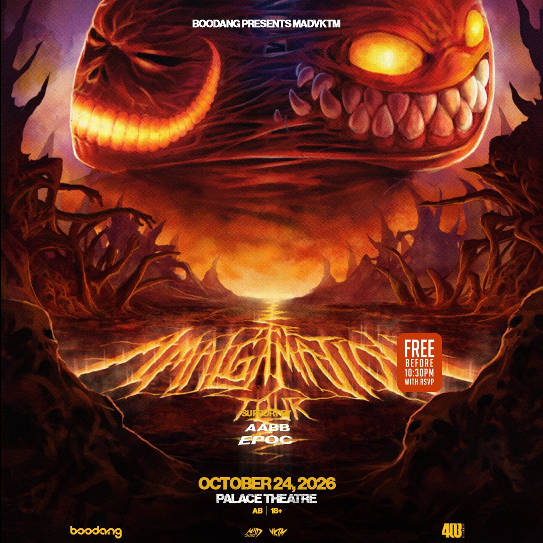 MADVKTM Calgary event artwork from Showpass / Boodang