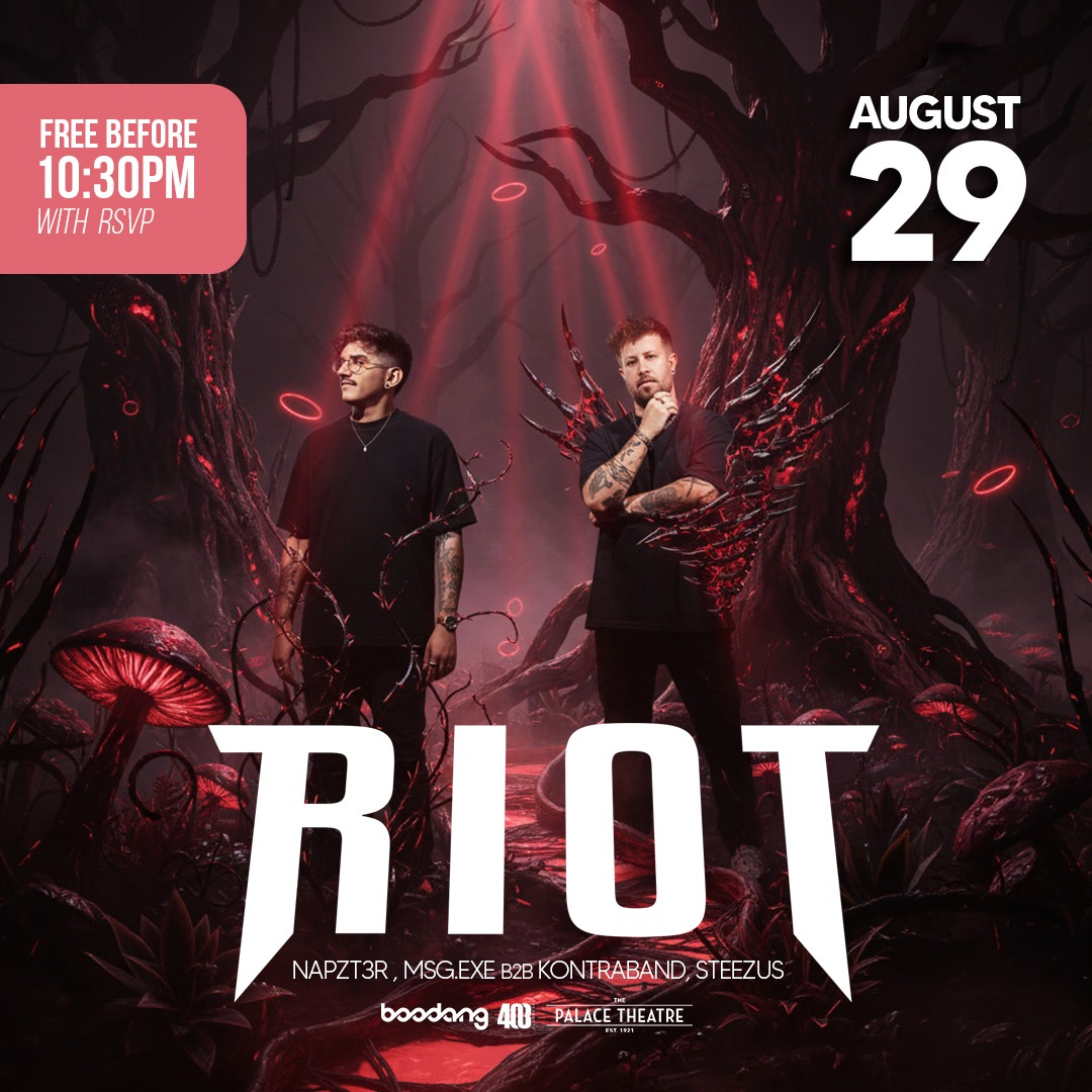 Riot - Calgary - The Palace Theatre - Calgary - Aug 29, 2026