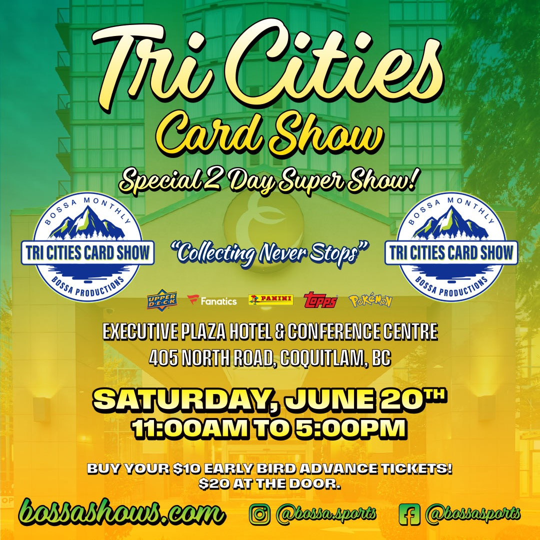 Tri Cities Bossa Card Show - June 20, 2026