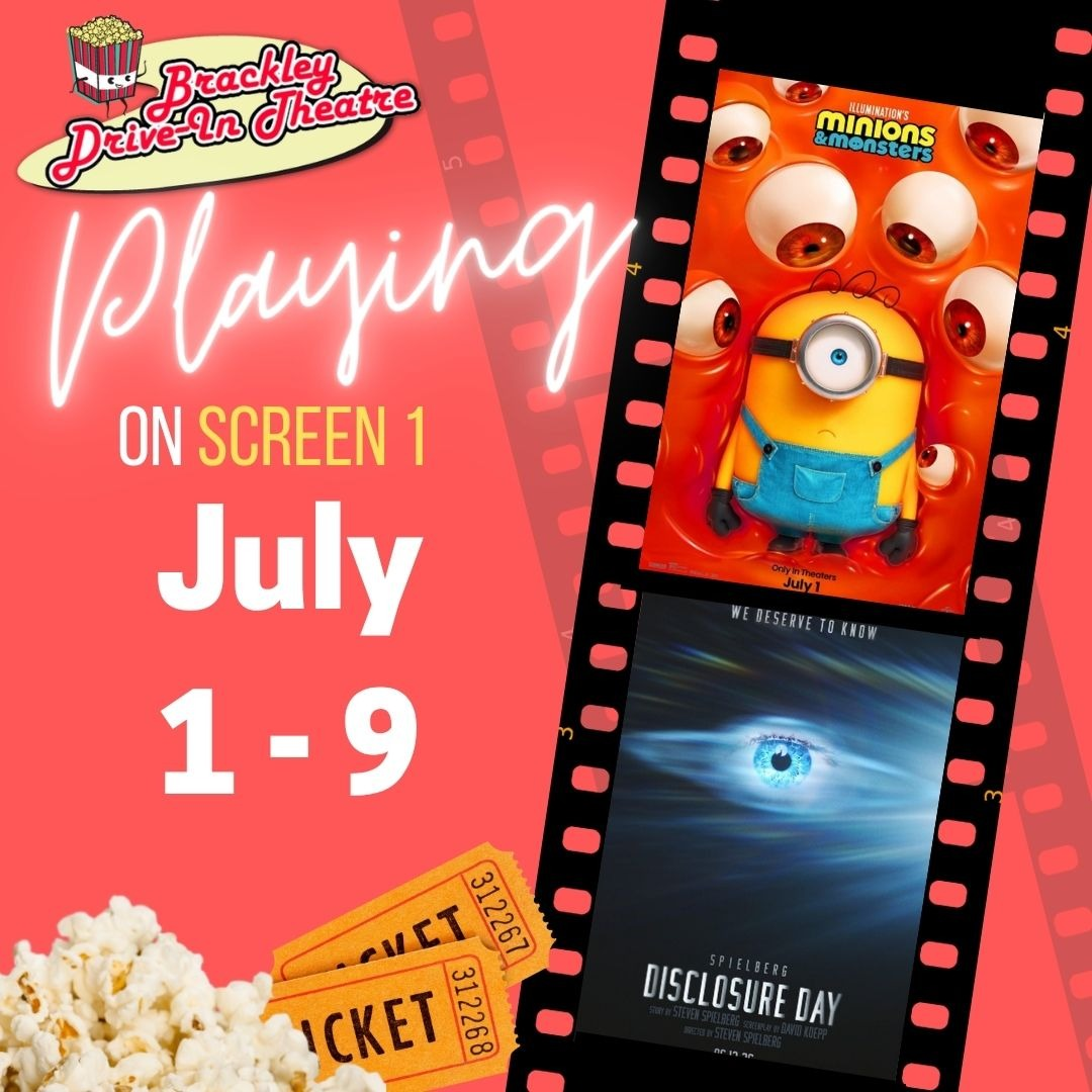 Screen 1: Minions & Monsters and Disclosure Day