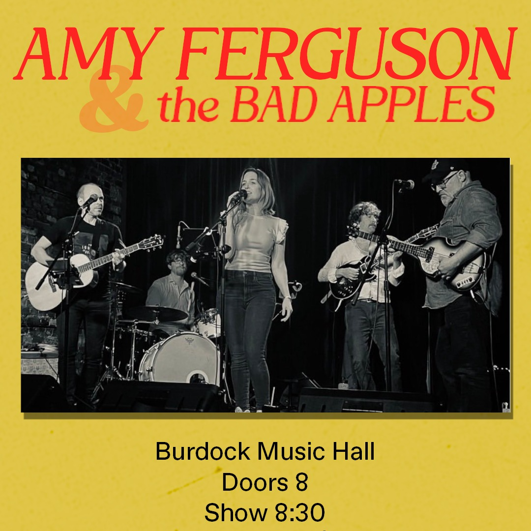 Amy Ferguson and The Bad Apples Live at The Burdock Music Hall