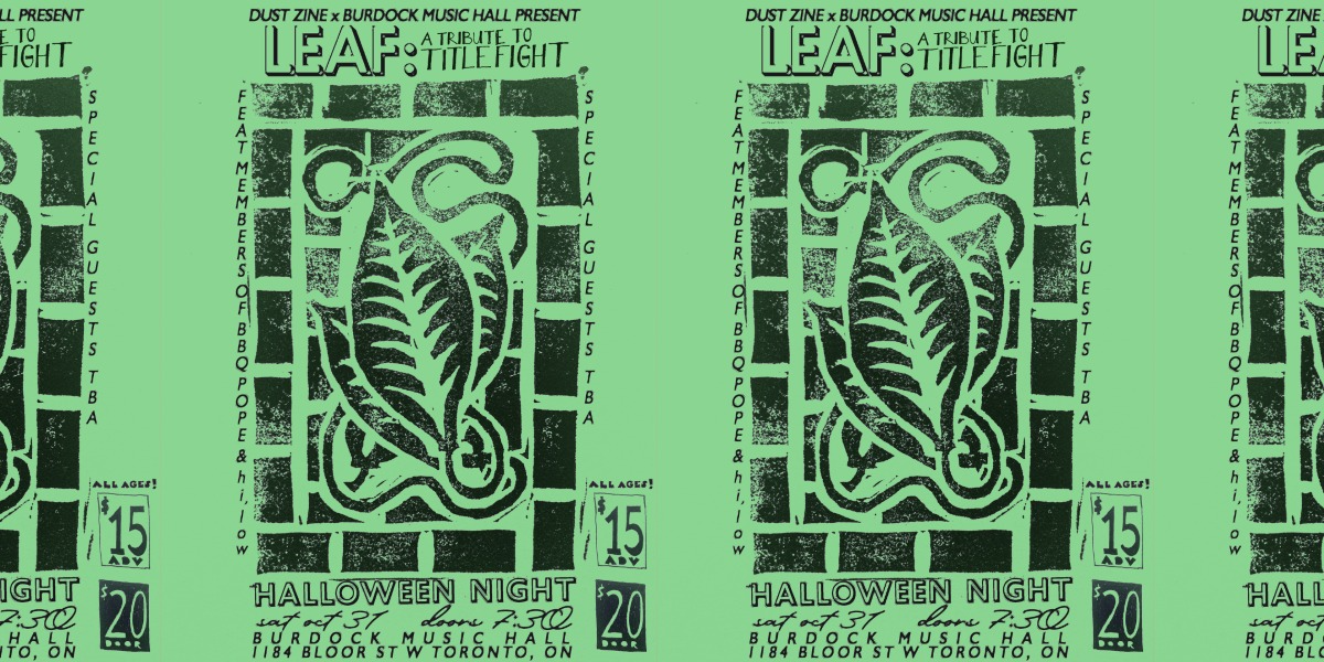 Leaf: A Tribute to Title Fight (Halloween Night) + Special Guests