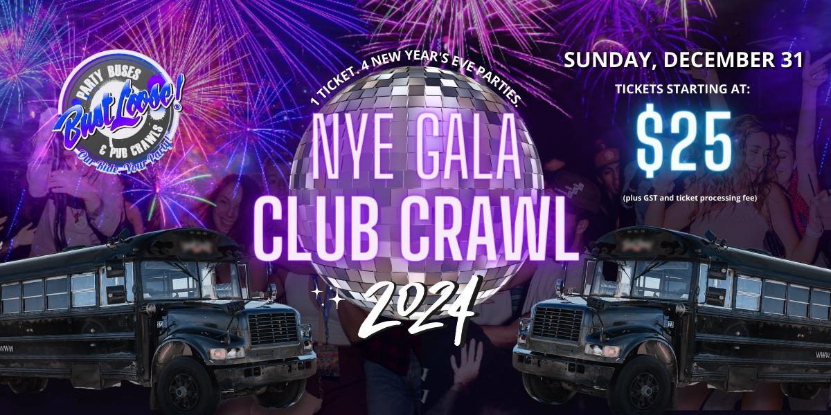 NYE Gala Club Crawl 2024