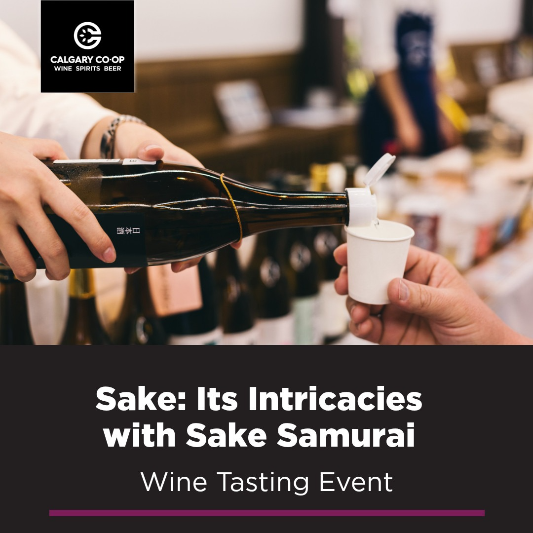 Sake: Its Intricacies w/Sake Samurai Patrick Ellis - Oakridge