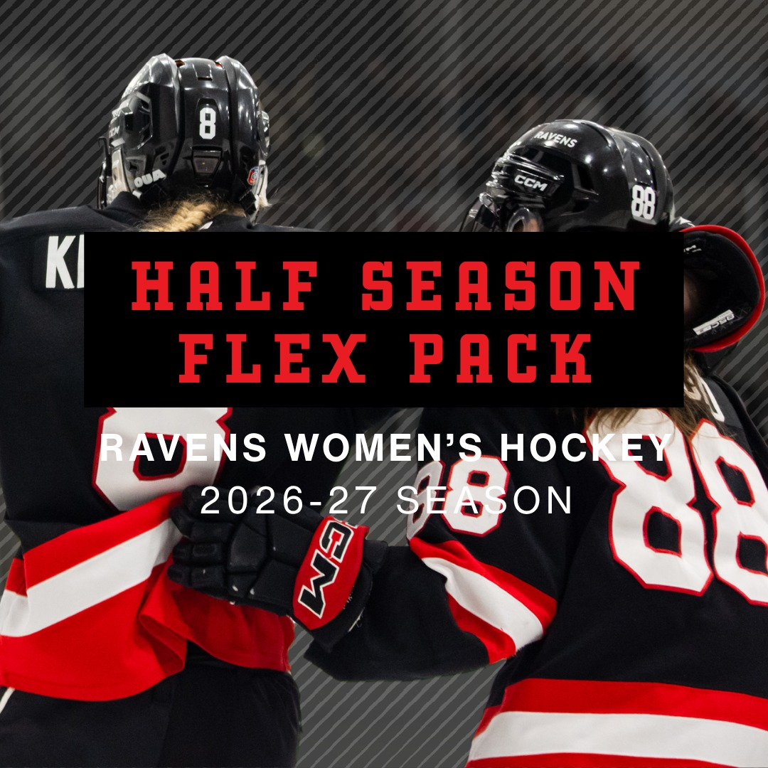 2026-2027 Carleton Ravens Women's Hockey Half Season Flex Pack