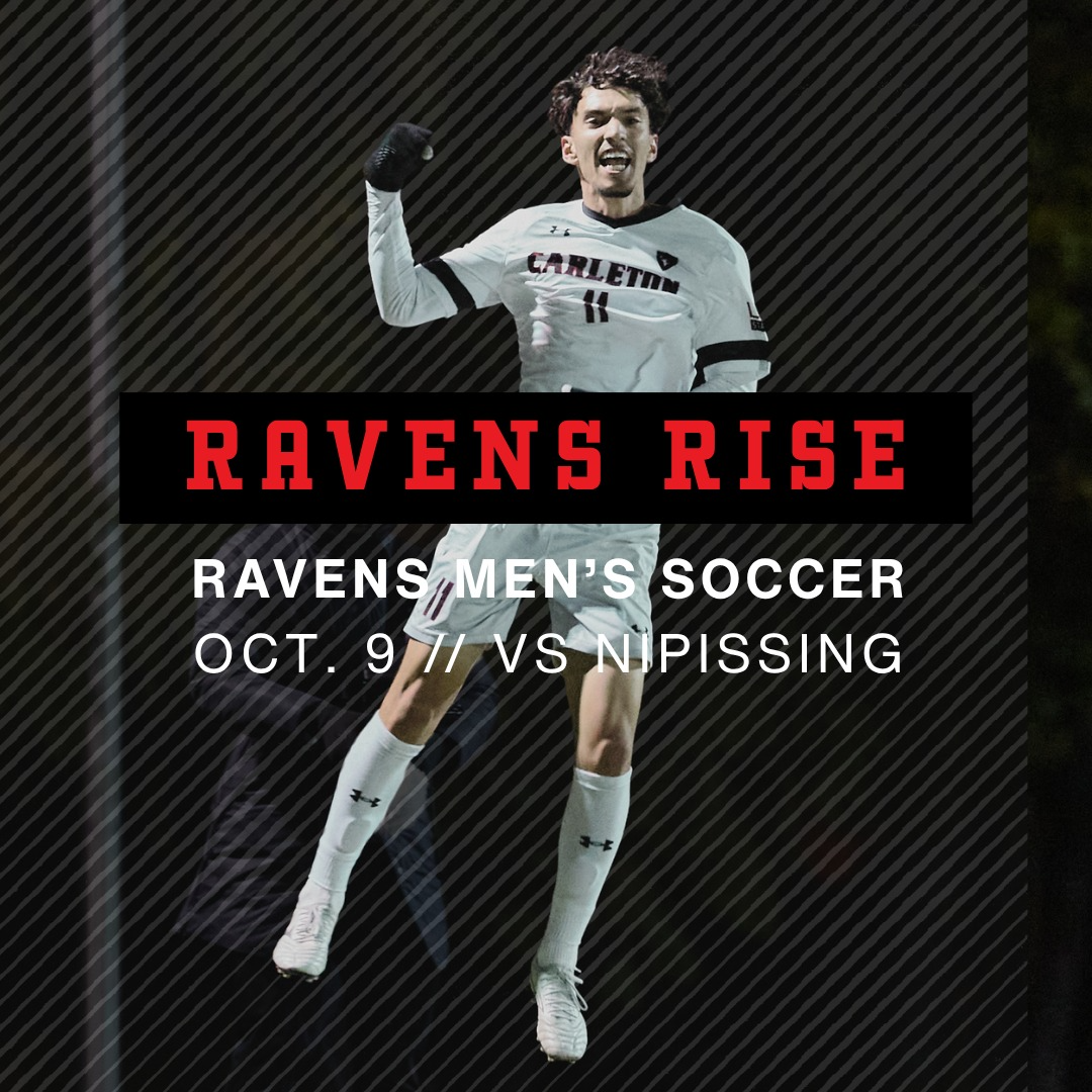 MSOC: Carleton Ravens vs. Nipissing Lakers (Men's)