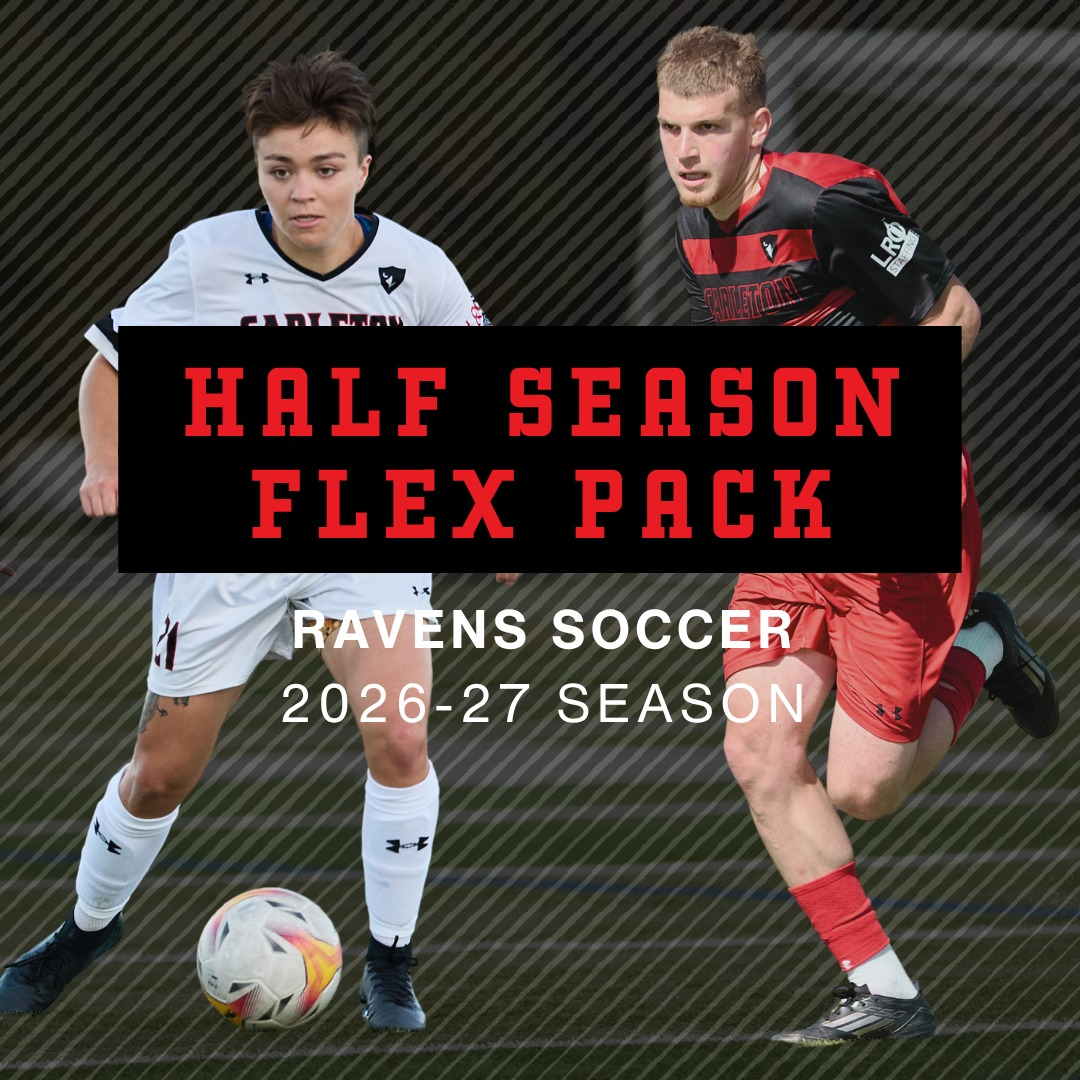 2026 Carleton Ravens Soccer Half Season Flex Pack