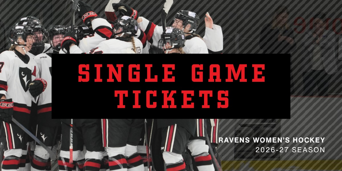 2026-2027 Carleton Ravens Women's Hockey - Single Game Tickets