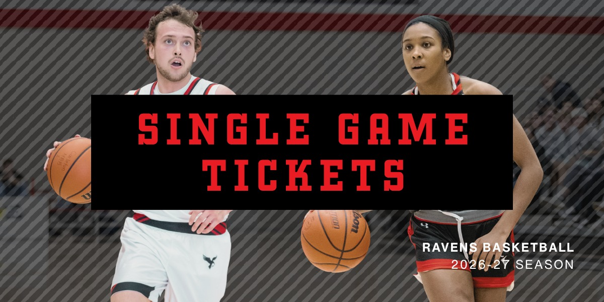 2026-2027 Carleton Ravens Basketball (W/M) - Single Game Tickets