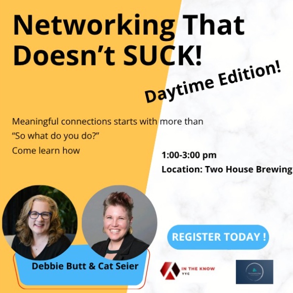 Networking That Doesn't Suck- Daytime!