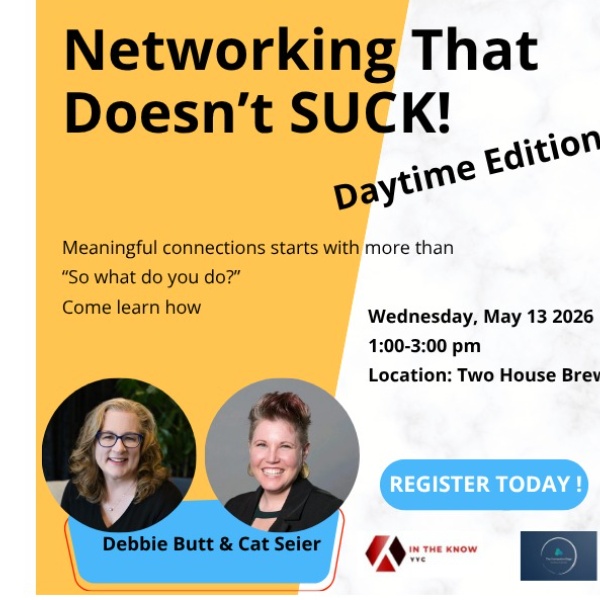 Networking That Doesn't Suck- Daytime!