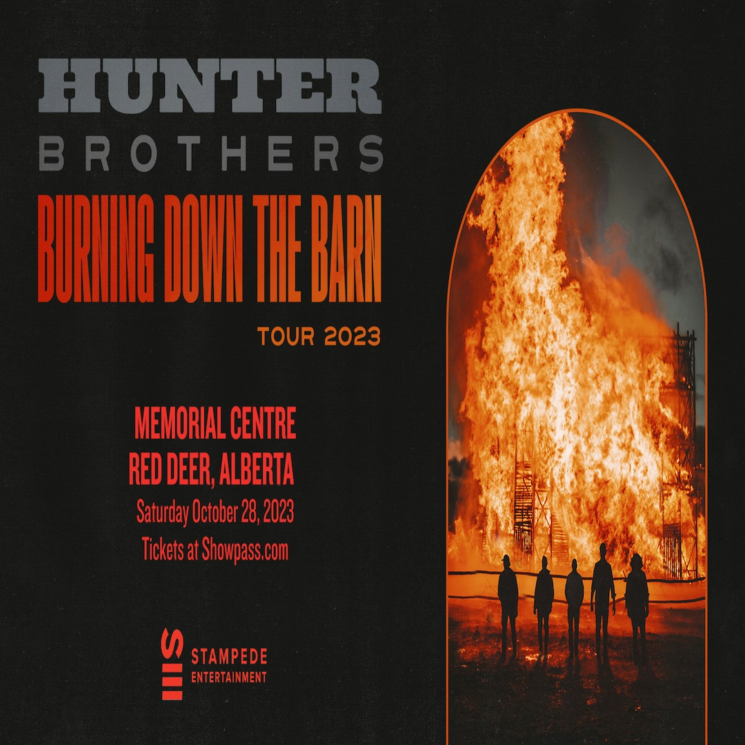 Hunter Brothers Burning Down The Barn Tour Select your Seats Red