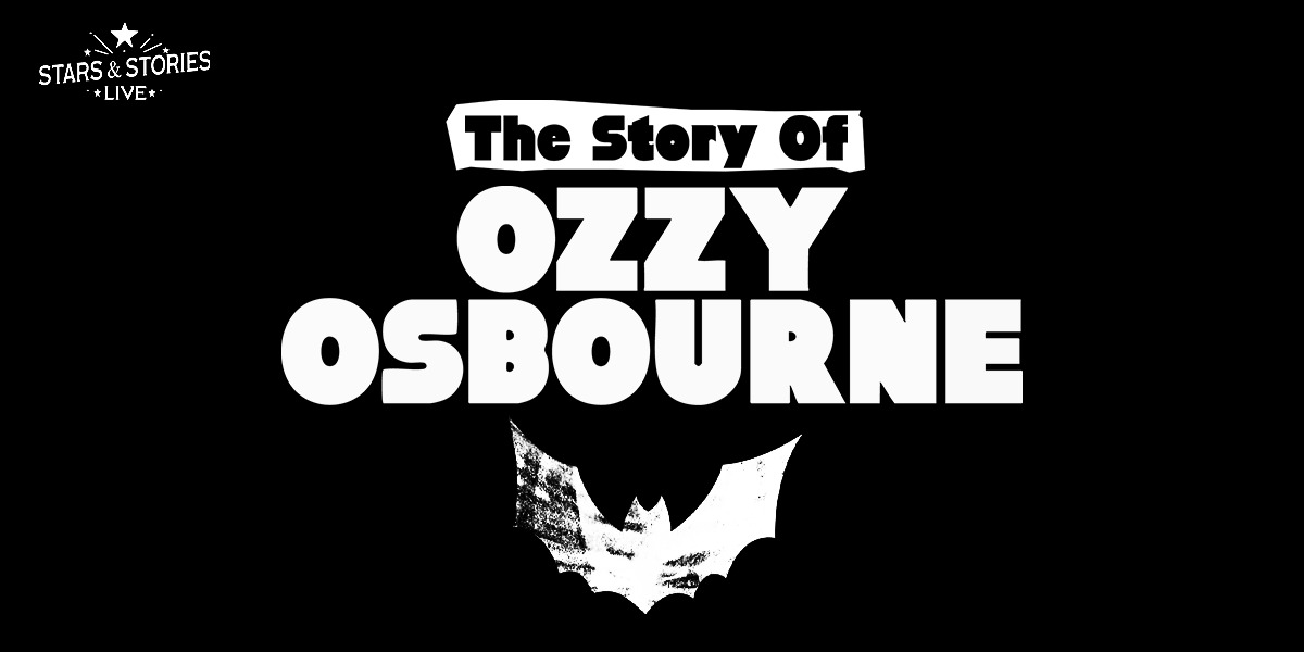 The Story of Ozzy Osbourne Red Deer Memorial Centre event artwork from Showpass