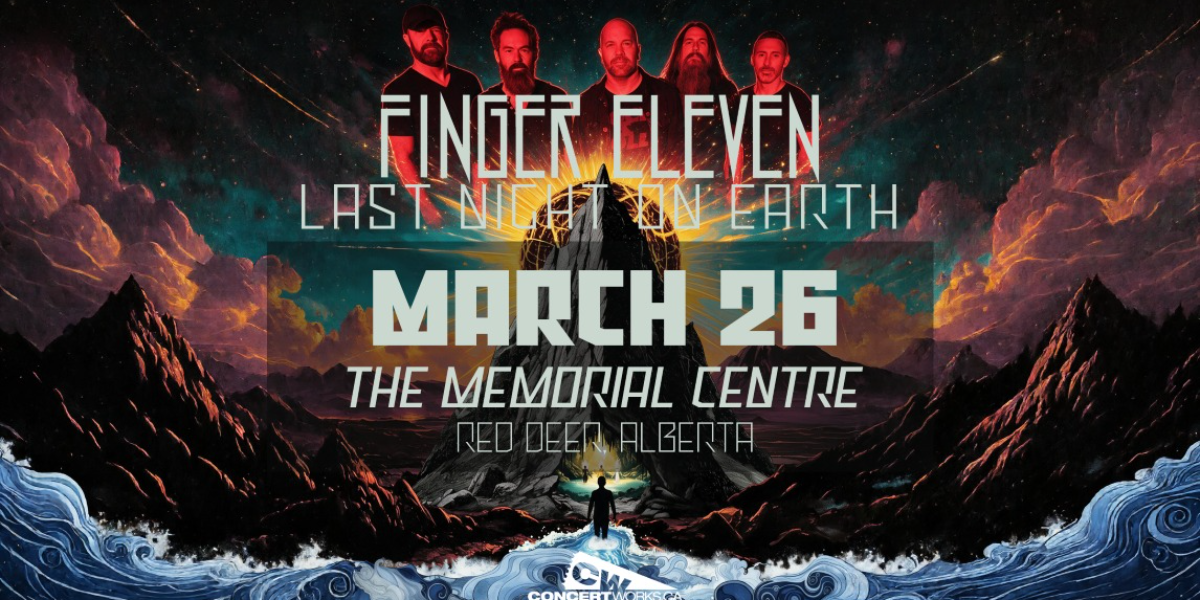 Finger Eleven - Last Night On Earth Tour — official event artwork