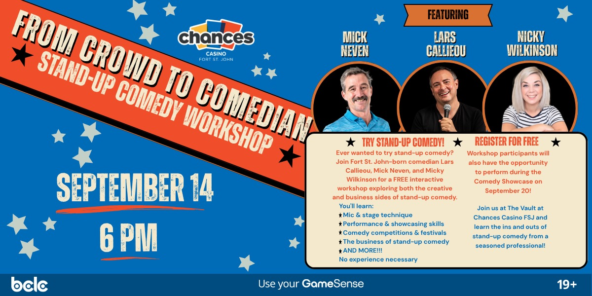 FROM CROWD TO COMEDIAN - Workshop
